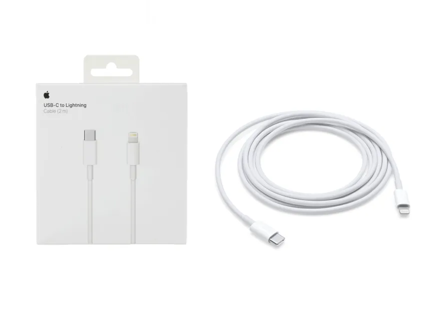Clic para ver en pantalla completa Cable USB-C a Lightning Apple de 2 Metros