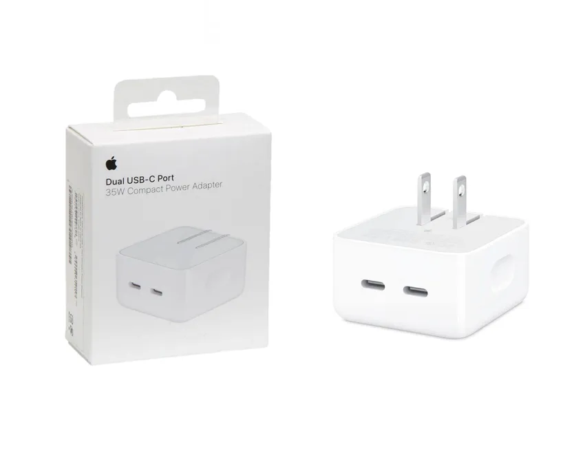 Cubo de Carga Apple de 2 Puertos (Cubo 35W)